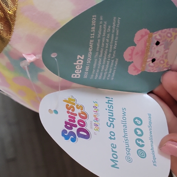 10 inch squish doo by squishmallow - Picture 4 of 4